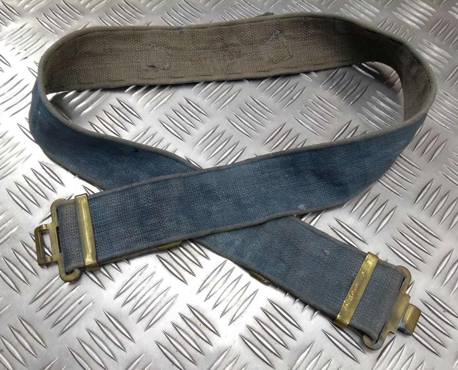 Genuine British Made World War Two WW2 37 Pattern Web Pistol Belt Assorted