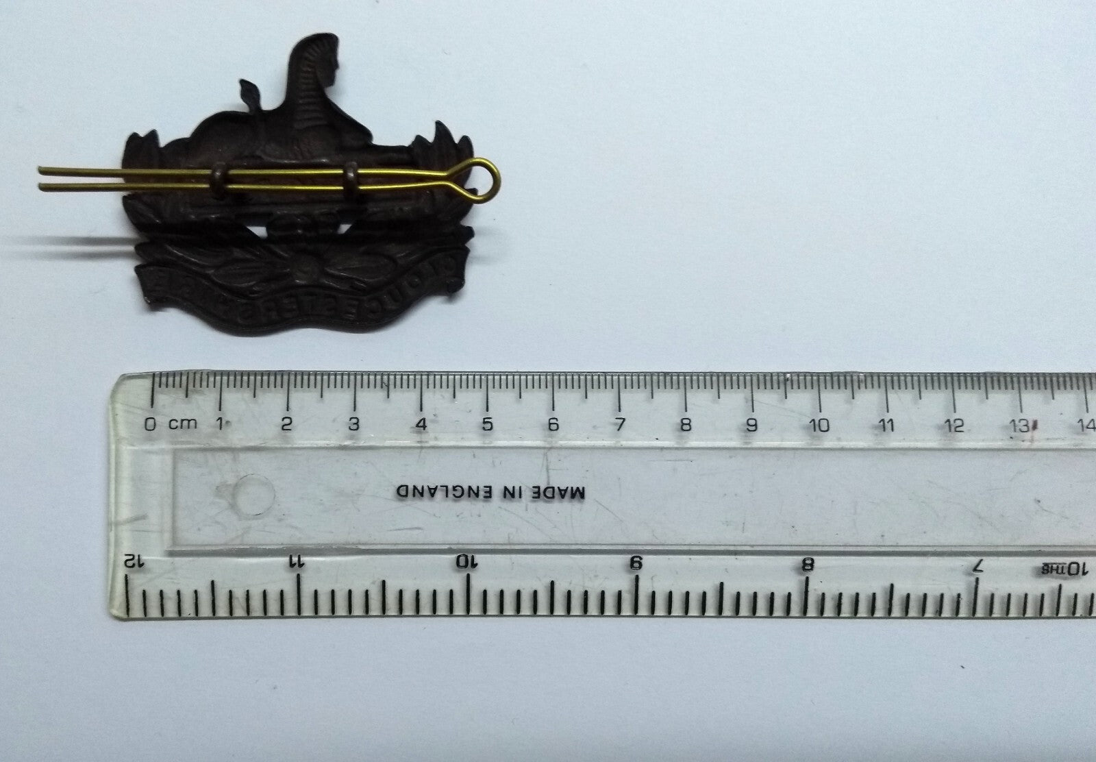 Gloucestershire Hat Badge Regimental Insignia Old British Army Dress Uniform