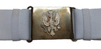 Army Belt Courlene Buckle with Insignia of The Kings Hussars all sizes to 52"