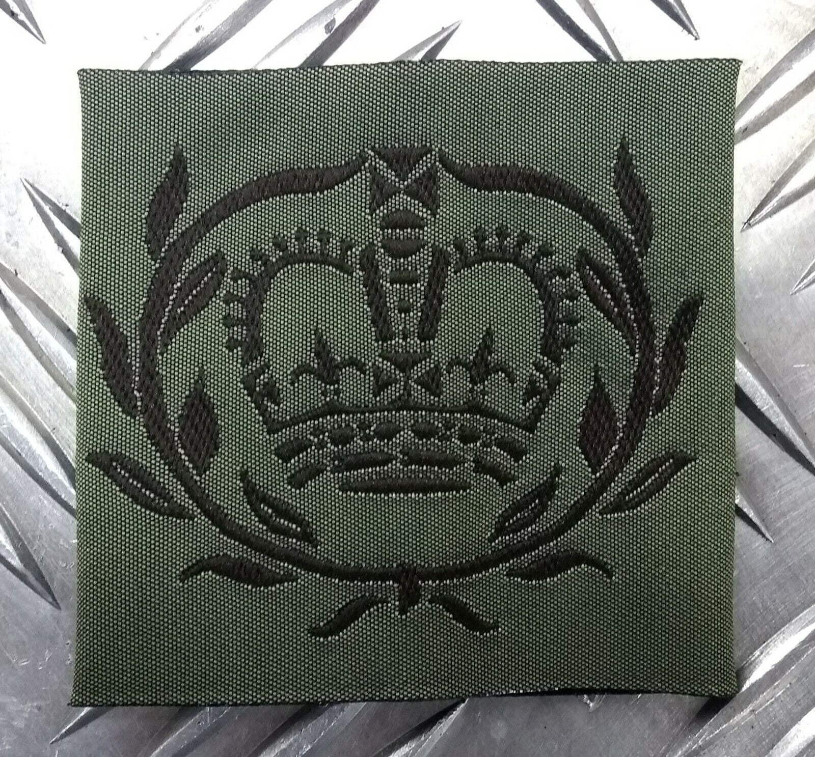 Warrant OFC WO British MTP Green Rank Slide Slider - NEW
