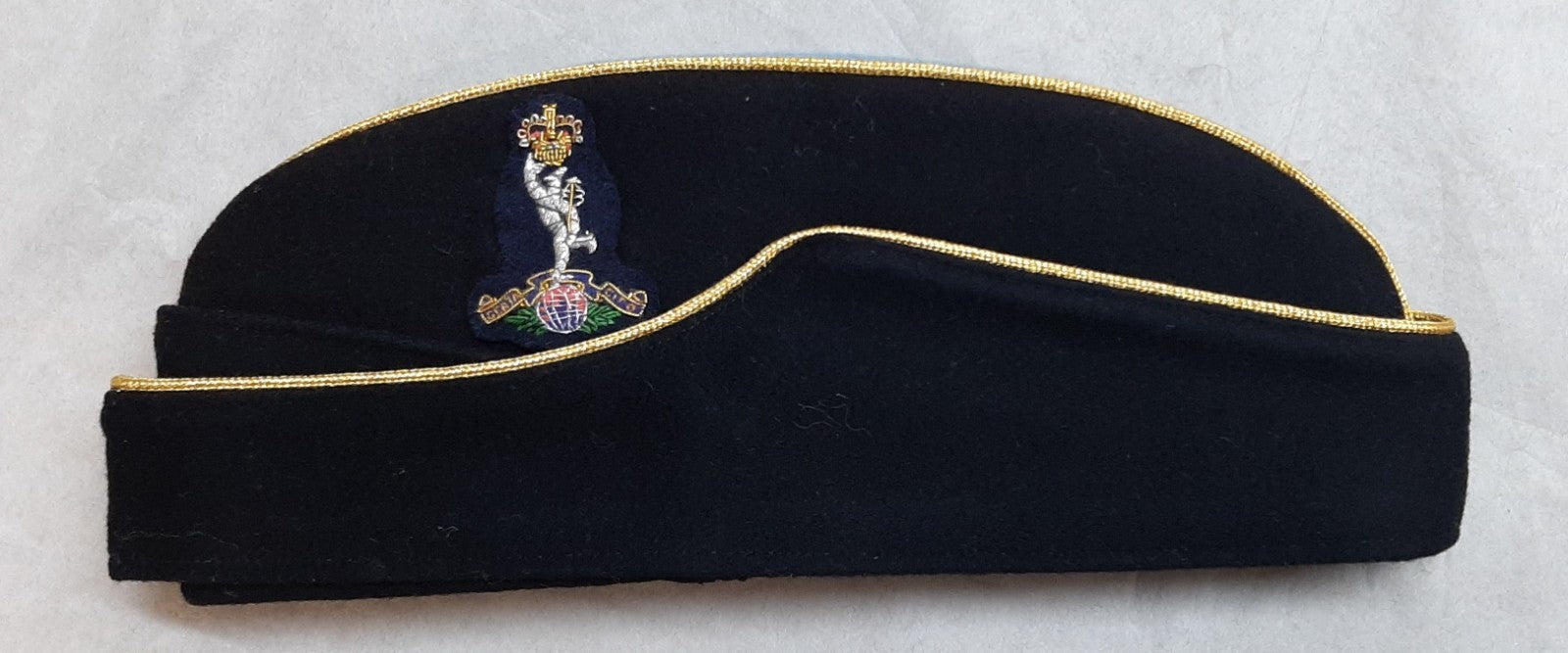 Side Cap British Royal Signals Forage Hat With Badge Size 56cm