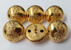 Genuine British Army The Life Guards Regiment Officers Dress Buttons 30L NEW