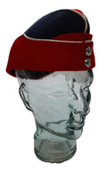 Hobson Side Cap Parade Forage Hat Blue / Red Chrome & Buttons Size 57cm