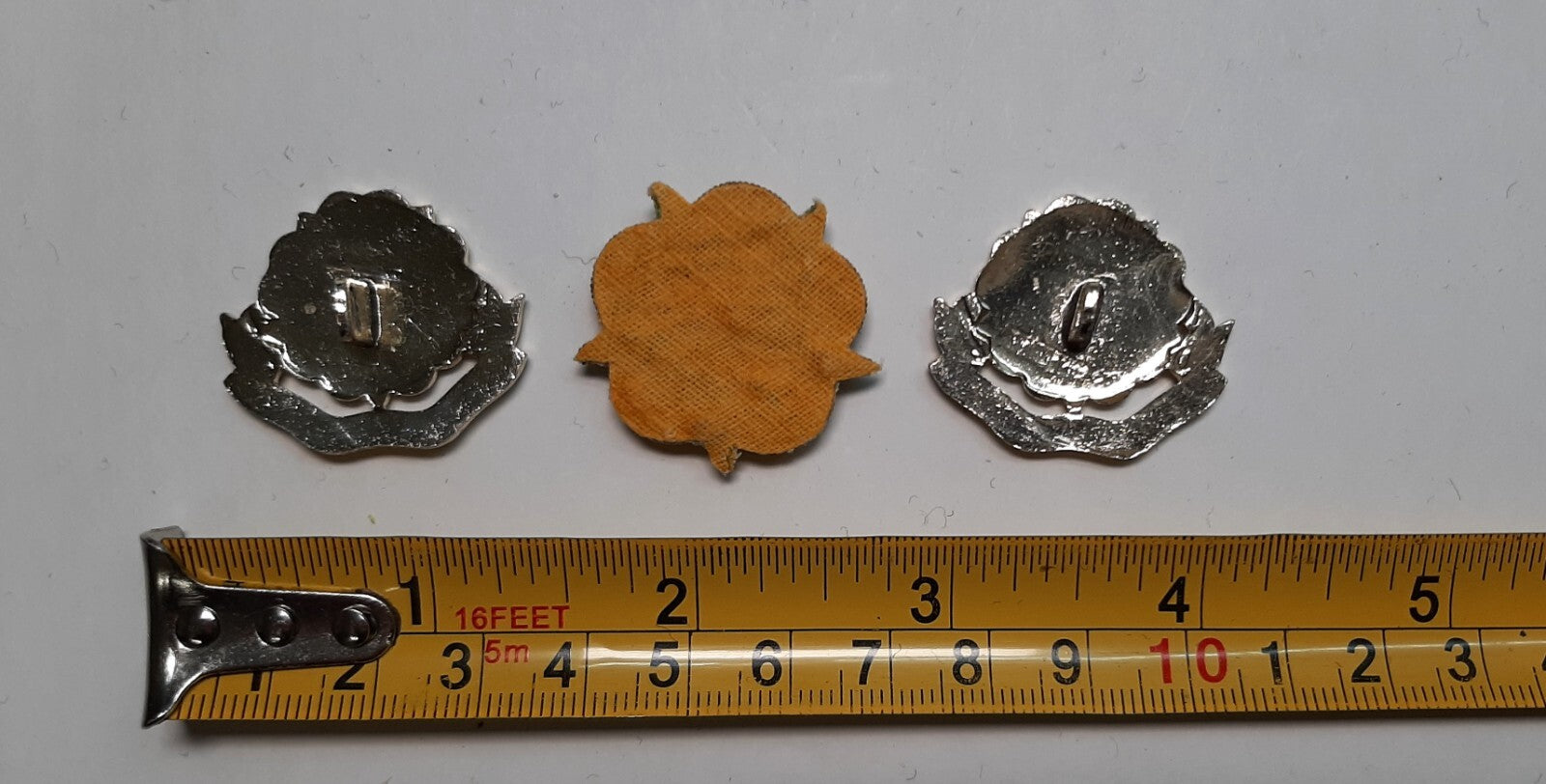 QLR British Army Queens' Lancashire Regiment Insignia Patch and Collar Badges