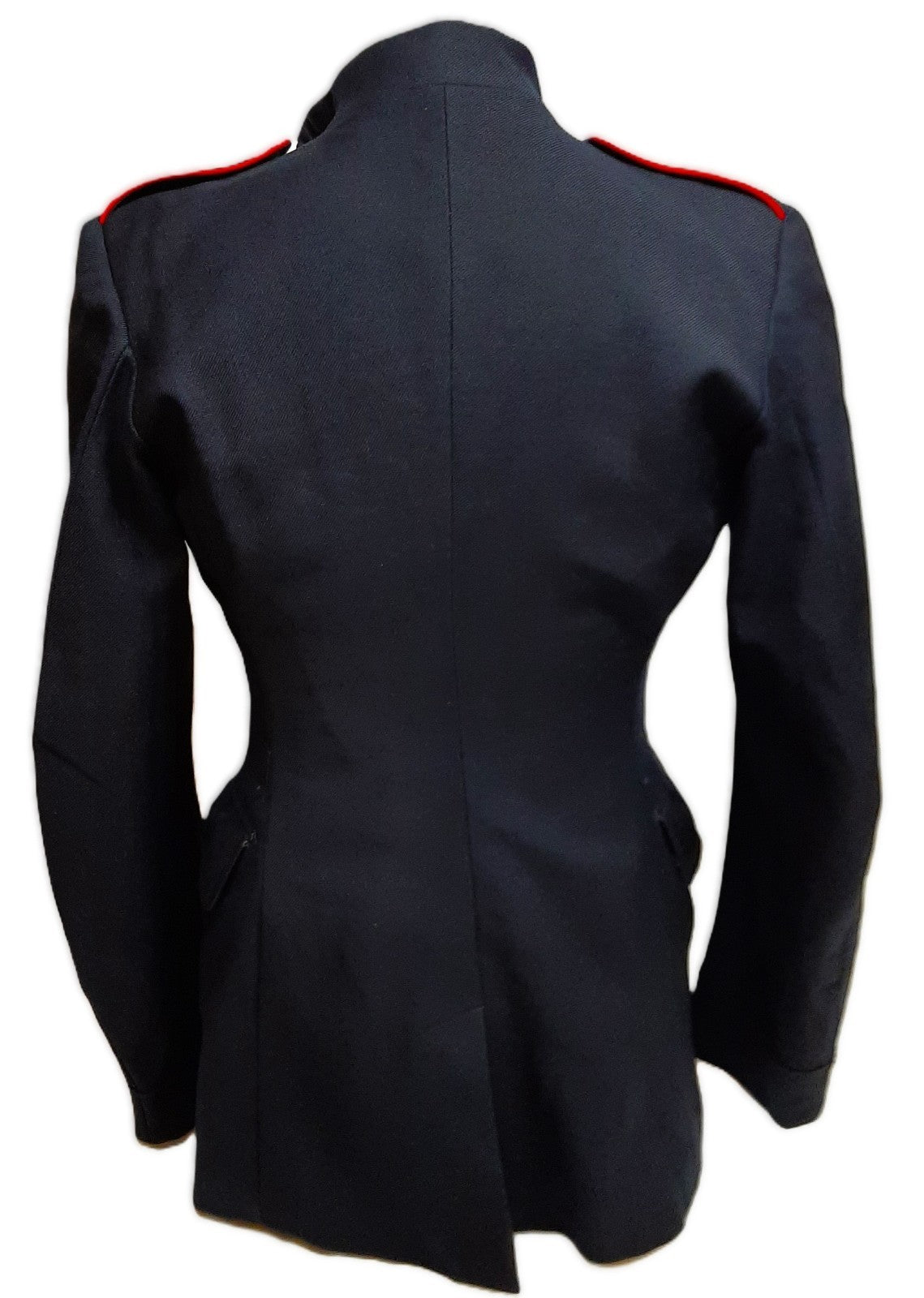 British Army Vintage No1 Blue OR Jacket 1950's Pattern Red Pipe Epaulette