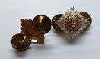 Army Shoulder Rank Star s / Pips British Insignia Silver / Gold Colour Tops