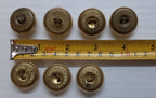 RAOC K/C Buttons Large British Army Buttons of the Royal Ordnance Corps