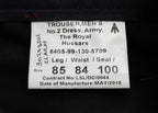 Royal Hussars Trousers British No2 Number Two Dress UK Army (KRH) 32" Altered
