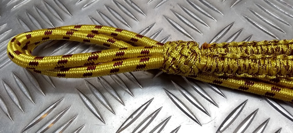 Lanyard Gold & Maroon Fleck Decorative Made in UK NEW