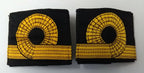 Genuine British Issue Royal Navy Sub Lieutenant Woven Rank Sliders RN