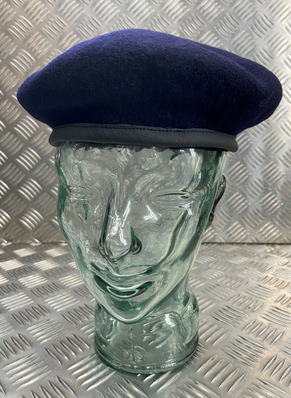 British Made Navy Blue General SD Issue Beret Cap 58cm