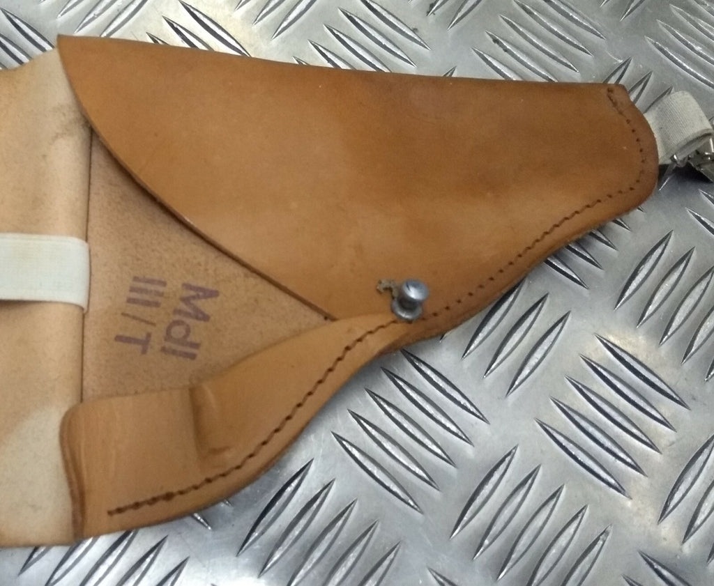 Tan Leather Holster Unknown Vintage Eastern Bloc Pistol Holder HNN1