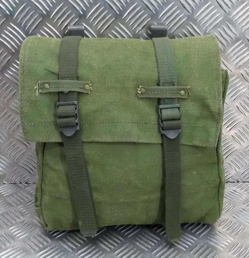 Genuine Vintage Issue Heavy Duty Canvas Back Pack Pannier Side Bag CVSL