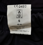 Sioen British Army Wet Weather Quilt Lined Trousers Size Small