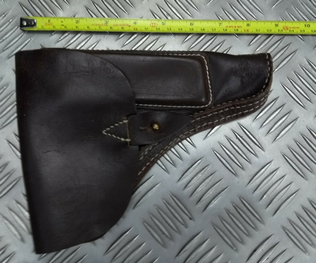 Vintage Holster Leather Unknown Pistol Side Arm Holster Faulty