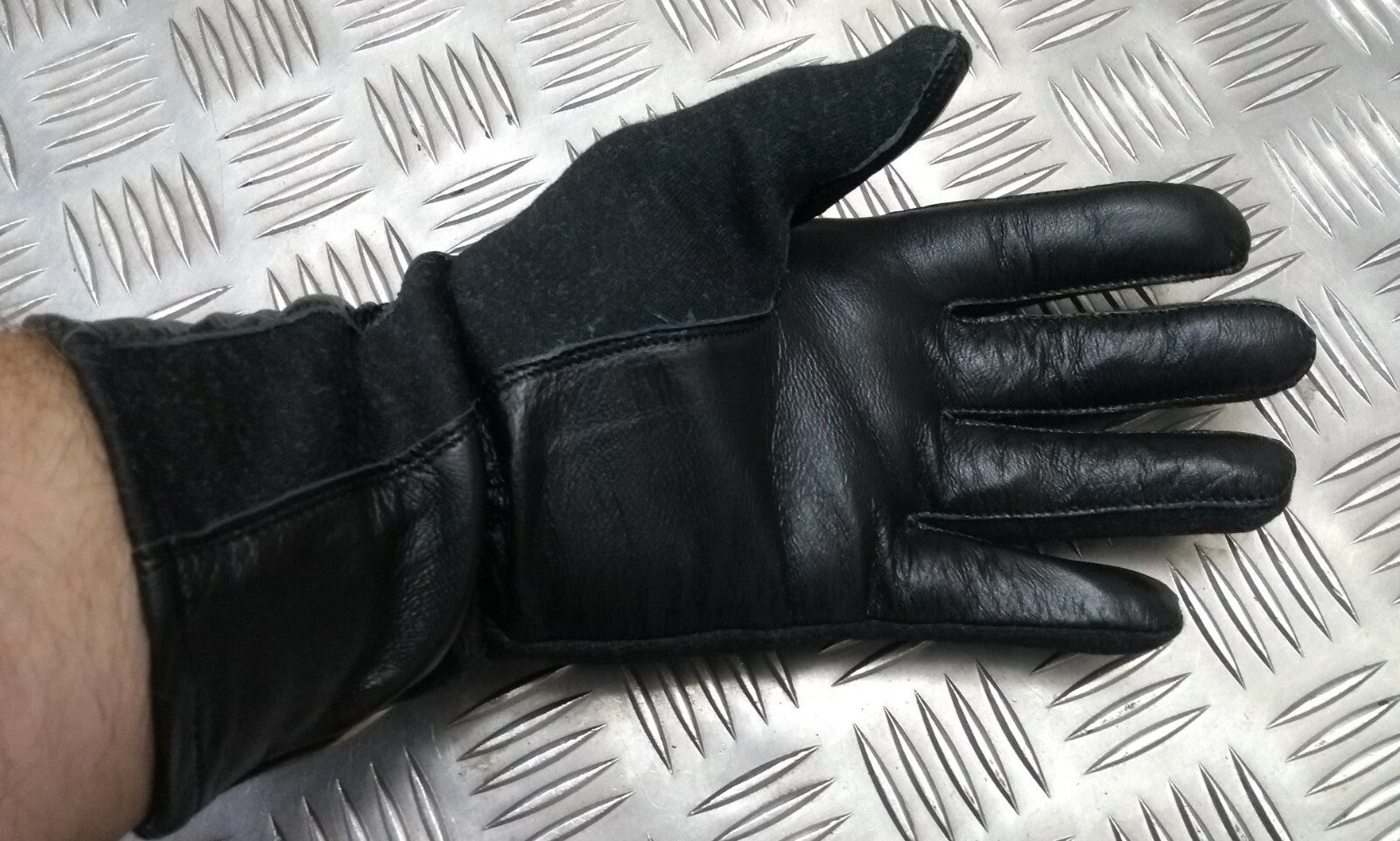 Genuine British UKSF SAS SBS Special Ops Leather Cloth Assault Suit Gloves NEW