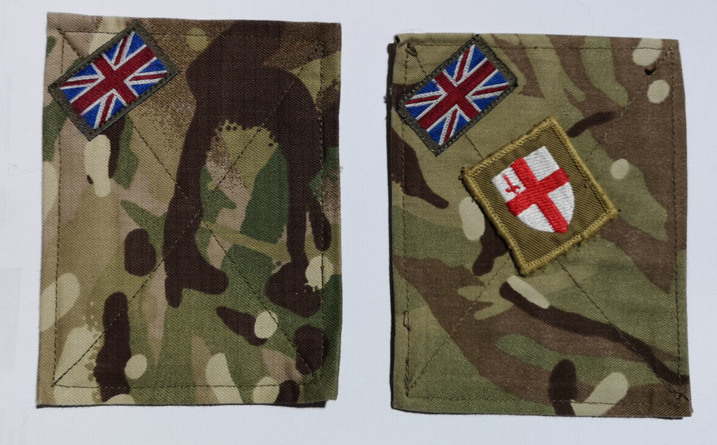 City Of London And North East Sector Army Cadets TRF Patch on MTP Blanking Panel