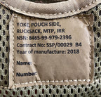 British MTP Rucksack Yoke Pouch Side IRR MultiCam Pattern Genuine