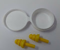 Genuine British UK Issue Ear Plugs / Defenders In Storage Case- NEW