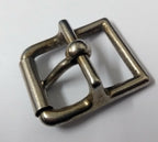 Genuine Vintage British Army Issue Chrome 1 1/4" Bridle Roll Prong Buckle