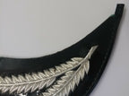 Genuine British Made Senior Officer Silver Leaf Braid Dress Cap Peak X1