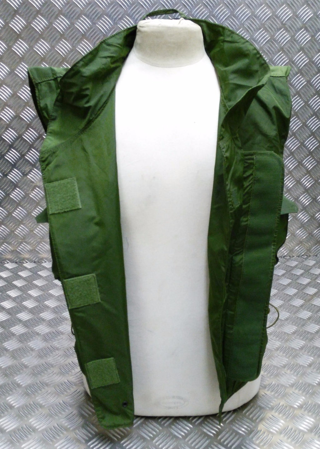 1980's IDF Flak Vest Cover Army Green Colour Ideal For Airsoft