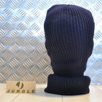 Three (3) Hole Knitted Balaclava, Very Warm - Navy Blue - Brand NEW