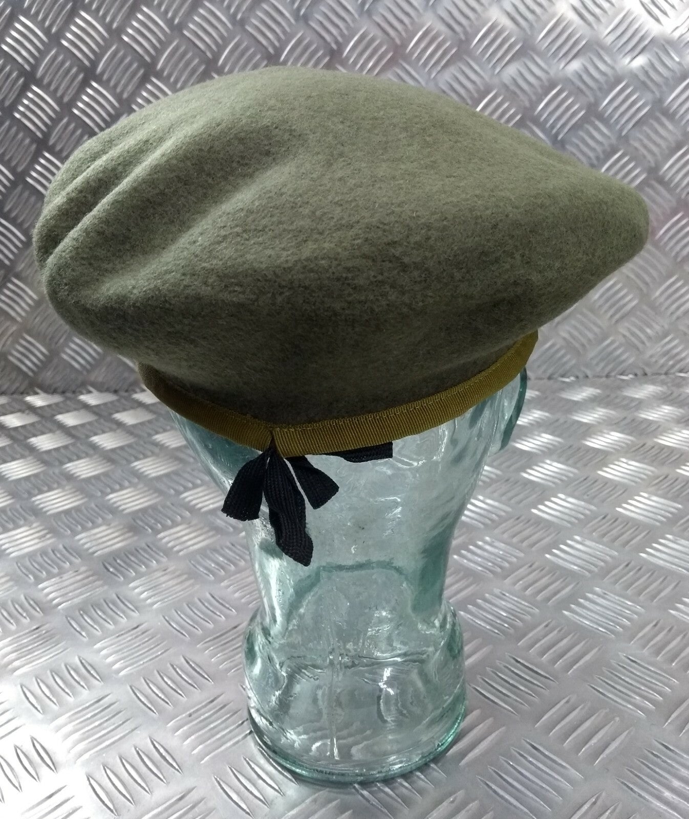 Wool Beret H&S With Eagle Badge Size 57cm NEW