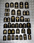 Royal Navy Embroidered Assorted Branch Qualification RN Badge / Patch NEW