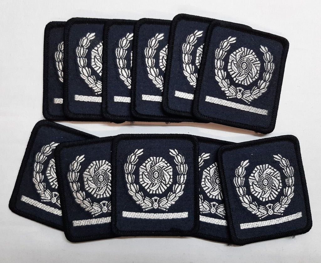 Impeller Laurel Wreath 1 Bar British Service Sew on Badges /Patches 5 Pairs