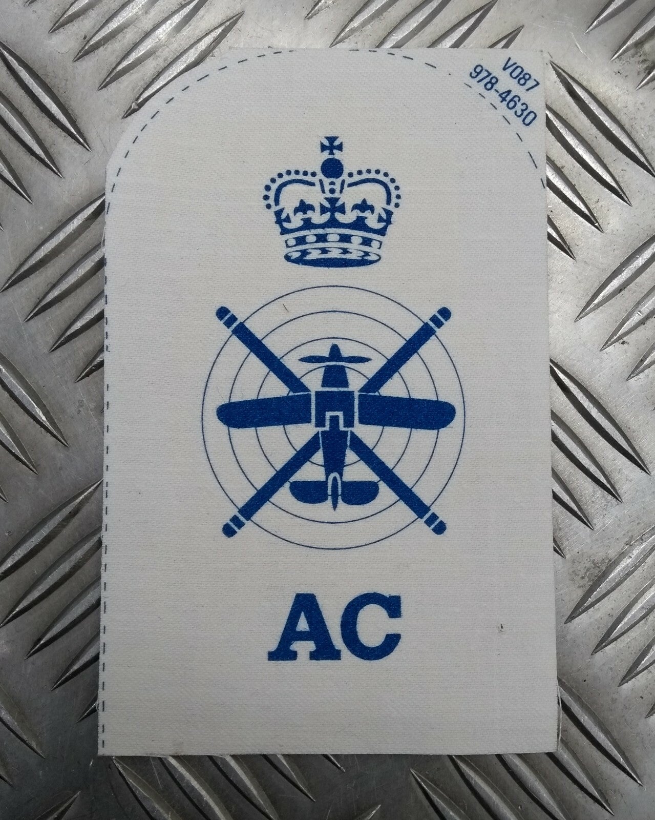 Aircraft Controller Royal Navy Petty Officer Qualification Rank Patch