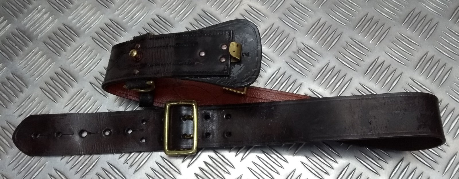 Sam Browne Belt Issue British Size 2 No Shoulder Strap Woman's