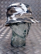 Military Style Special Forces Boonie Hat / Bush Hat Short Brim Urban Camo NEW