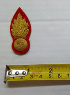 Mess Kit Badge Royal Engineers Grenade British Hand Embroidered Patch