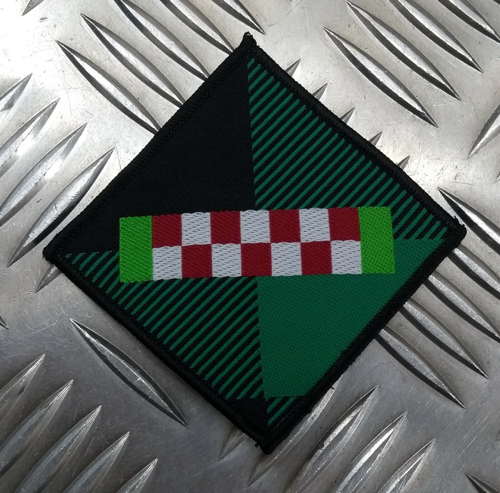British Army Issue Argyll & Sutherland Highlanders Tartan TRF Patch NEW