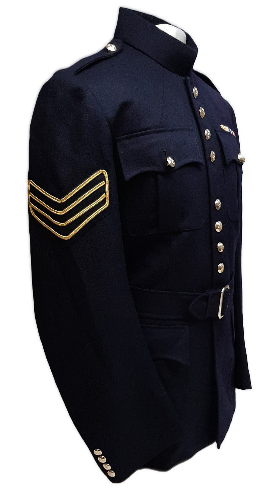 British Army Irish Jacket No1 Blues OR and Belt