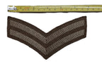 No2 Corporal Chevrons British Army Guards / Footguards 2 Stripes Rank Bars 1 Pr