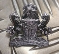 Genuine Nigerian Issue "Unity and Faith" Coat of Arms Insignia Metal Badge