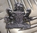 Genuine Nigerian Issue "Unity and Faith" Coat of Arms Insignia Metal Badge
