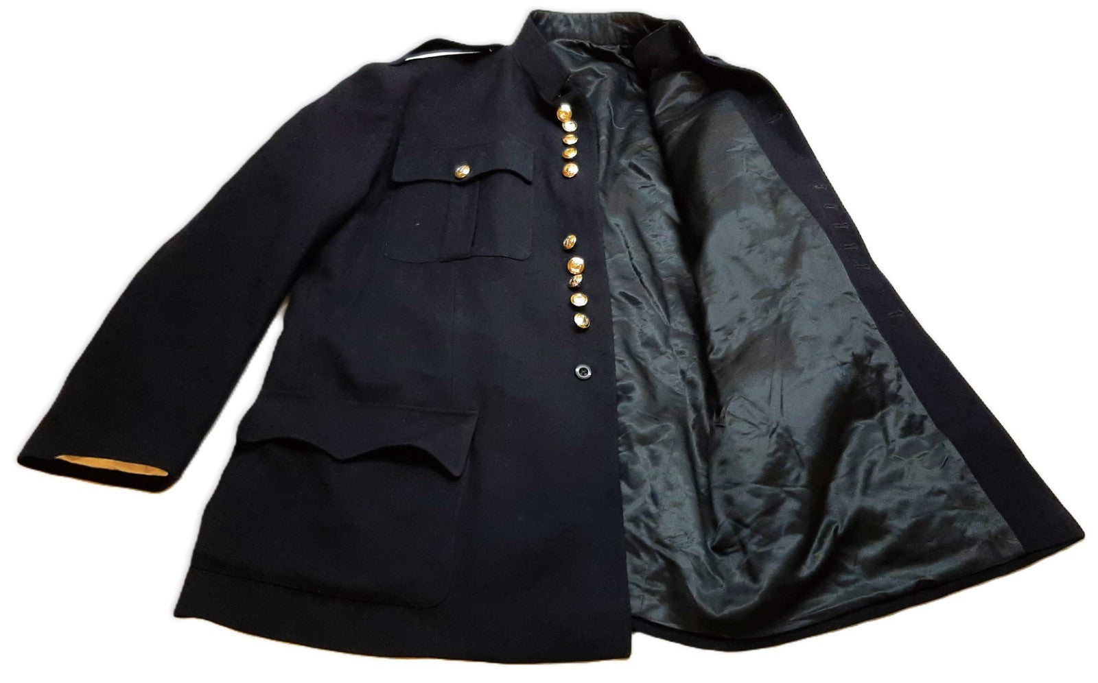 British Army Welsh Jacket RHQ No1 Blue Dress Coat Chest 117cm
