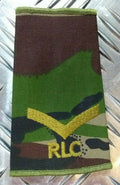 Genuine British Army Woodland DPM Camo RLC Royal Logistic Corps Rank Slides NEW