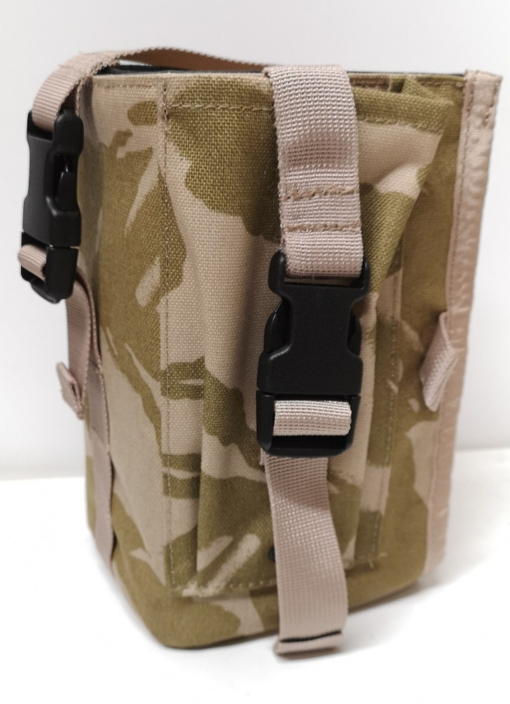 British Army Desert DPM Camo UK PRC 354 Radio Cover Carrier