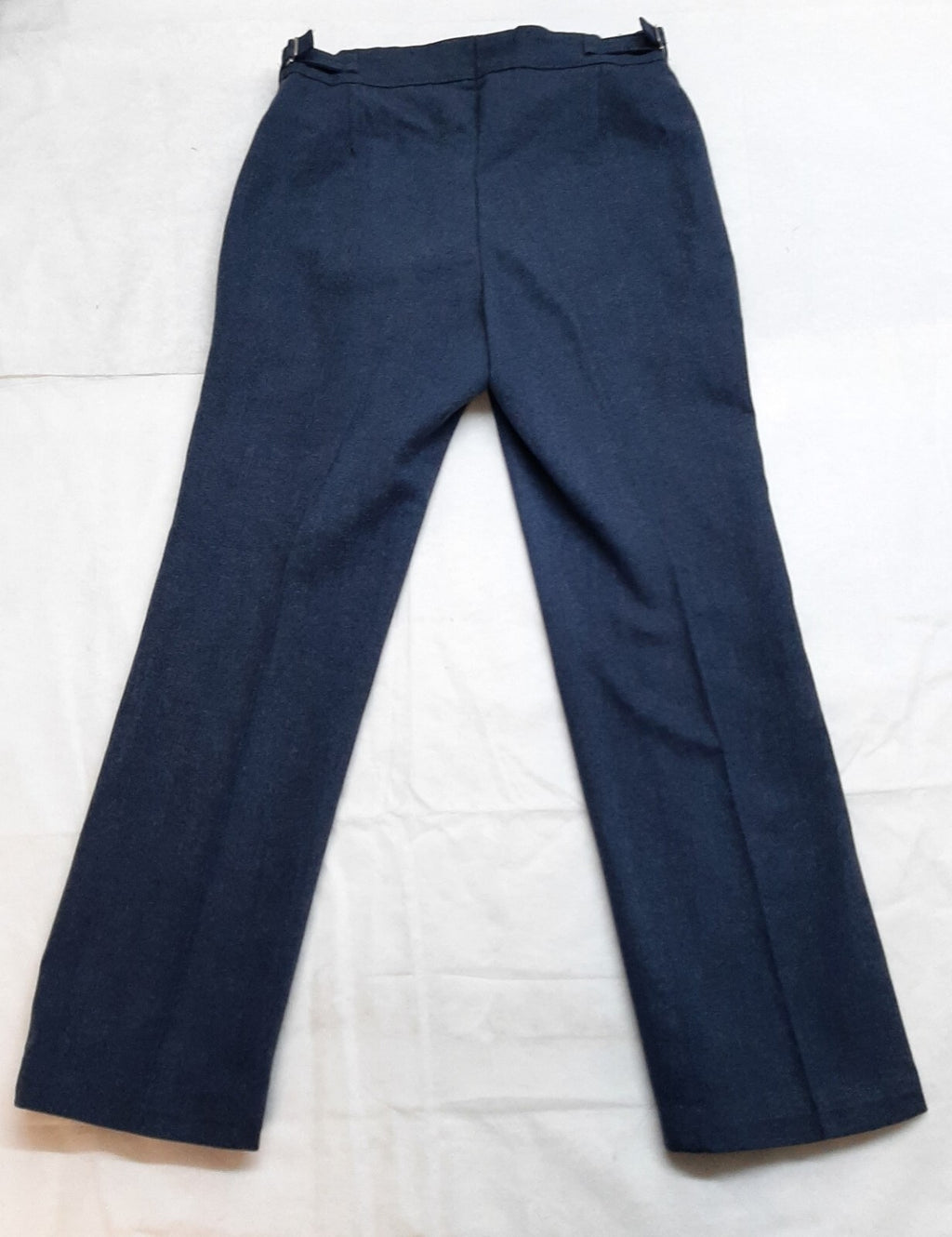 Vintage Trousers RAF Royal Air Force Dress Old Pattern Air Force Blue Grey WO Warrant Officer OFC Officer M A W34"