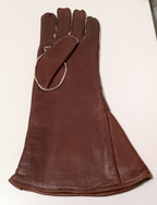 Vintage RAF Royal Air Force Pilot/Aircrew Brown Leather Glove Left Hand only Size 10