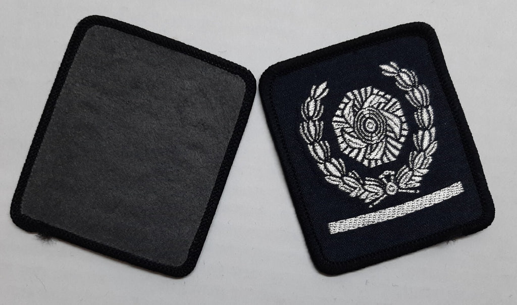 Impeller Laurel Wreath 1 Bar British Service Sew on Badges /Patches 5 Pairs