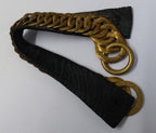 Vintage Bearskin Brass Chin Chain Strap For Royal Guards Busby's & Ceremonial