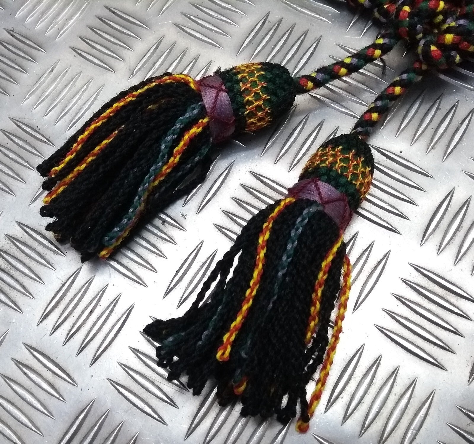 Breast Cord Bugle Buglers Ceremonial Issue Musicians Dress Multi Colour