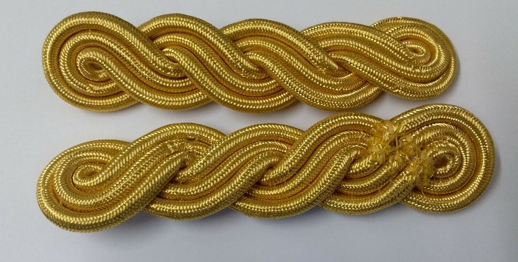 British Made Army Officers Issue Ceremonial Gold Colour Cords Shoulder