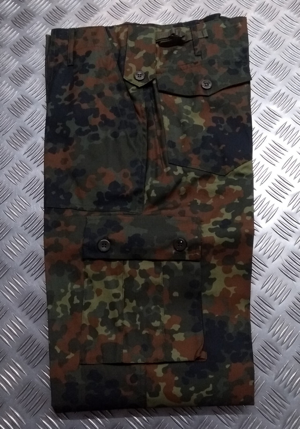 Flecktarn Camo Trousers Military Style Combat / Field Army Pants All Sizes - NEW