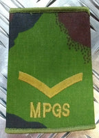 Woodland DPM Camo MPGS Service Slides British - Assorted